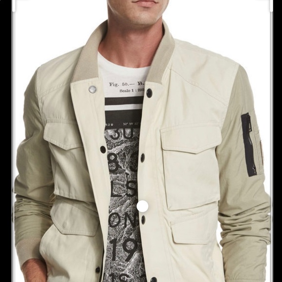 BNWT- Ashvale Nylon Cotton Bicolor Jacket - Picture 2 of 5